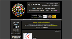 Desktop Screenshot of annuphoto.com